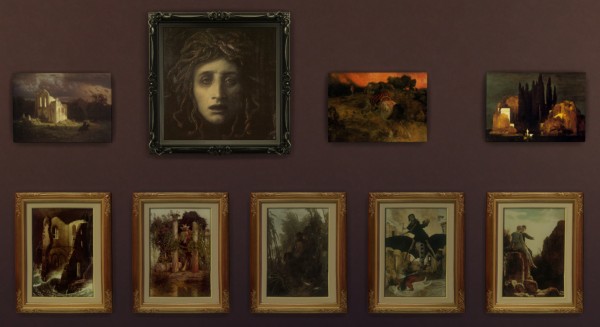  Mod The Sims: Arnold Böcklin 10 Paintings by ironleo78
