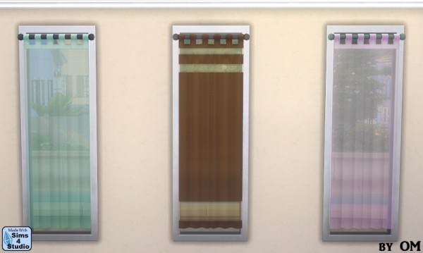  Sims 4 Studio: Sheer tab curtains