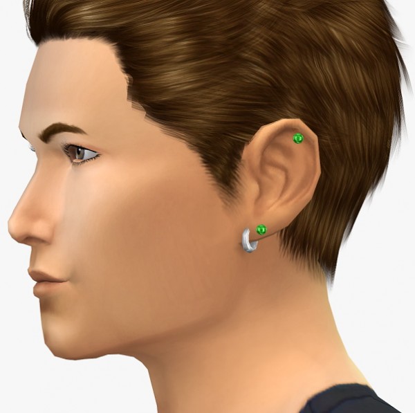  19 Sims 4 Blog: Earring left Set