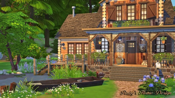 Ruby`s Home Design: Forest Cabin