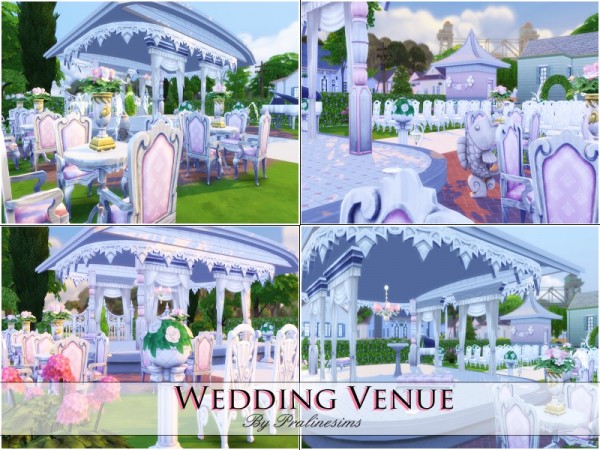  The Sims Resource: Wedding Venue by Praline Sims