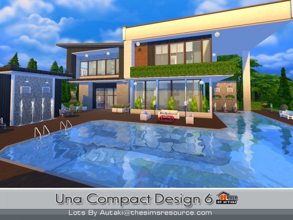  The Sims Resource: Una Compact Design 6 by Autaki