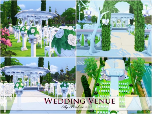 The Sims Resource: Wedding Venue by Praline Sims