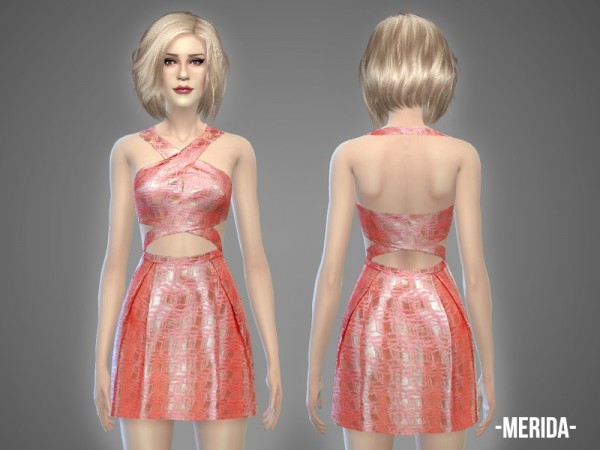  The Sims Resource: Merida  dress by April