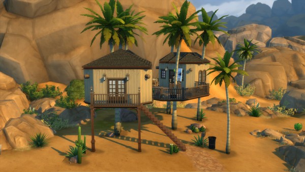  Mod The Sims: Coconut Tree House by keexz