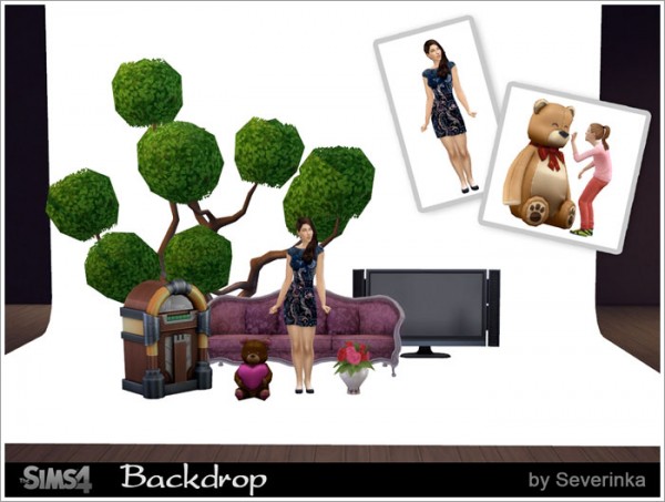  Sims by Severinka: Backdrop