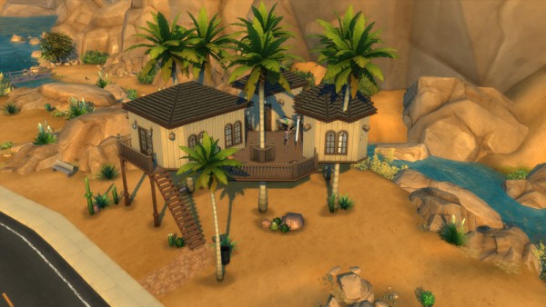  Mod The Sims: Coconut Tree House by keexz