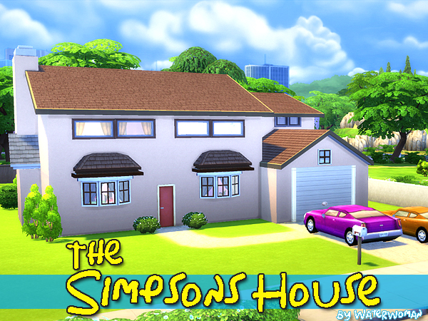  Akisima Sims Blog: The Simpsons House