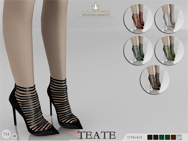 The Sims Resource: Madlen Teate Shoes by MJ95