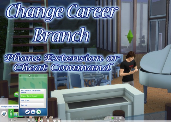  Mod The Sims: Change Career Branch by scumbumbo