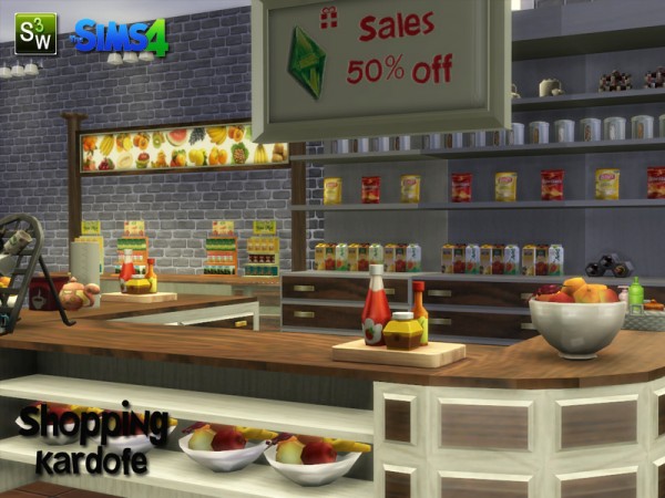  The Sims Resource: Shopping by Kardofe