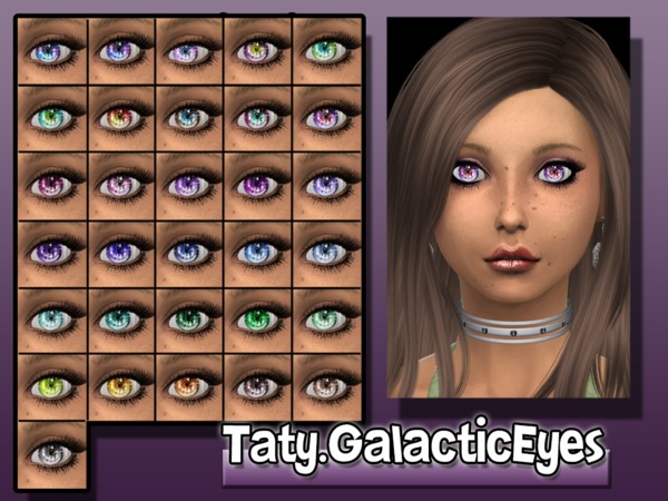  The Sims Resource: Galactic Eyes by Taty