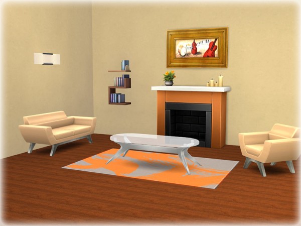  The Sims Resource: Wood floor by Neferu