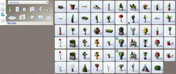  Mod The Sims: Decorative Items Recategorized by porphyria259