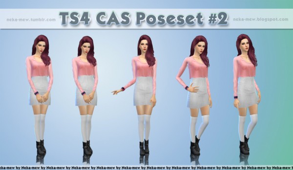  Neka mew: CAS pose set 2
