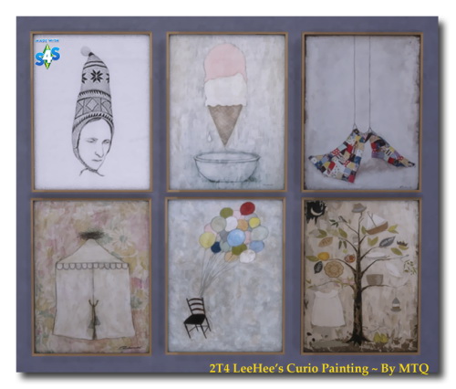  Msteaqueen: LeeHee’s Curio Painting convetred from TS2 to TS4