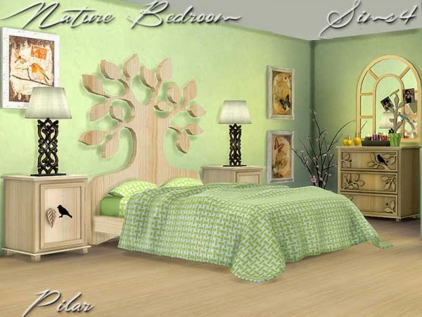  SimControl: Nature Bedroom by Pilar