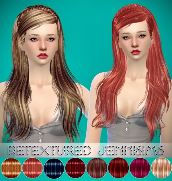  Jenni Sims: MaySims Hairs Converted Retexture