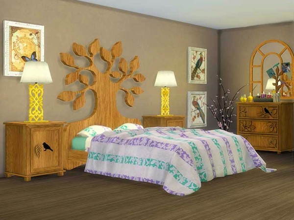 SimControl: Nature Bedroom by Pilar