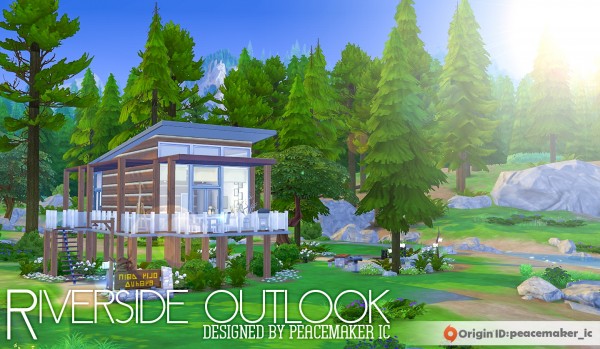  Simsational designs: Riverside Outlook   A Cabin for Granite Falls