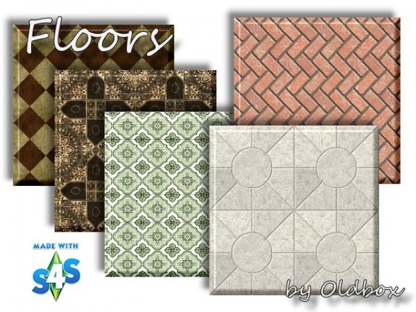  All4Sims: Terrains, walls and floors by  Oldbox