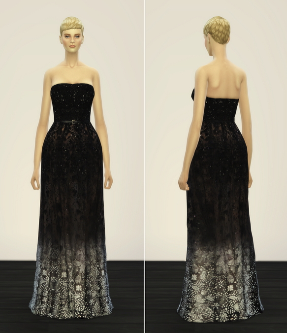  Rusty Nail: Haute couture dress
