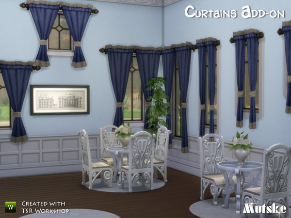  The Sims Resource: Curtains Curtains Curtains by Mutske