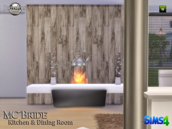 Jom Sims Creations: Mv bride kitchen and dinning room
