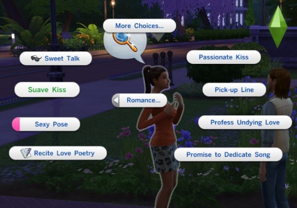  Mod The Sims: Suave & Passionate Kiss Always Available by Shimrod101