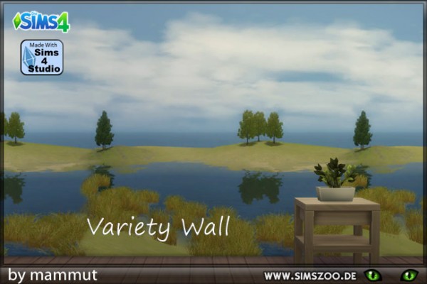  Blackys Sims 4 Zoo: Norresand Variety wall by Mammut