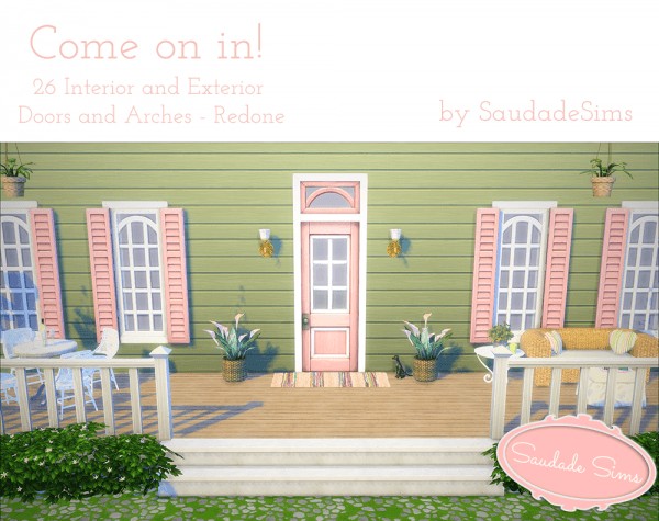  Saudade Sims: Redone Windows and Arches