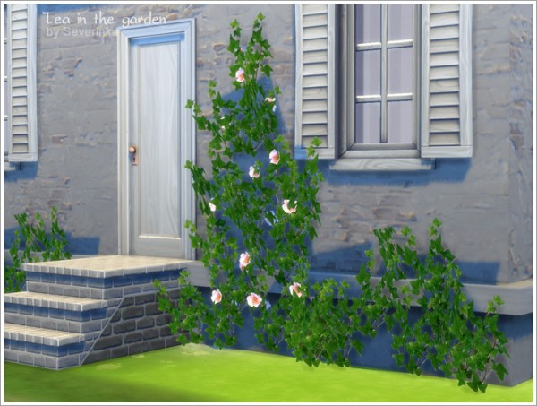  Sims by Severinka: Tea in the garden