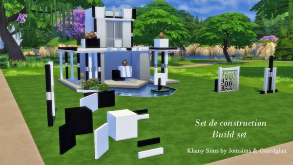  Khany Sims: Blocks, columns and walls in black and white by JomSims