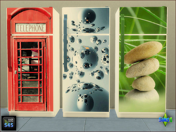 Arte Della Vita: 3 fridge sets with 3 designs