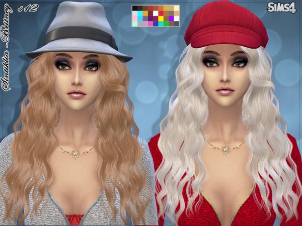  The Sims Resource: Sintiklia   Hair s12 Britney