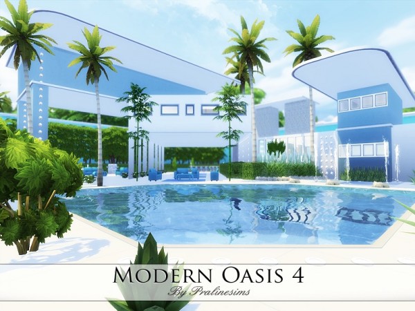  The Sims Resource: Modern Oasis 4 by Praline Sims