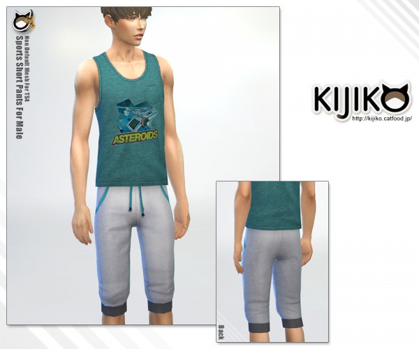 Kijiko: Sports Short Pants for Male
