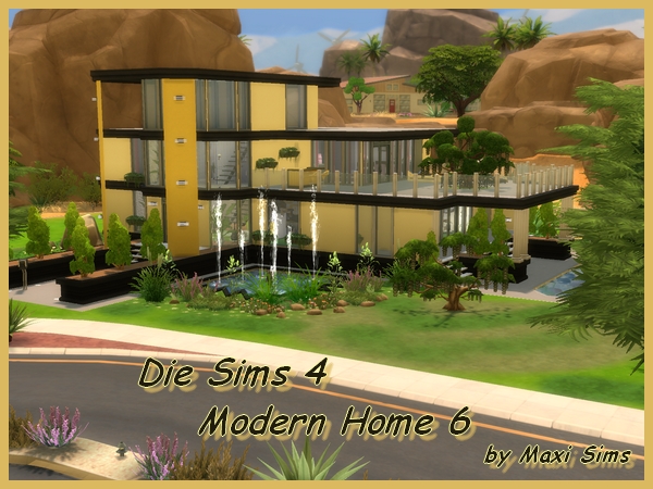  Akisima Sims Blog: Modern Home 6