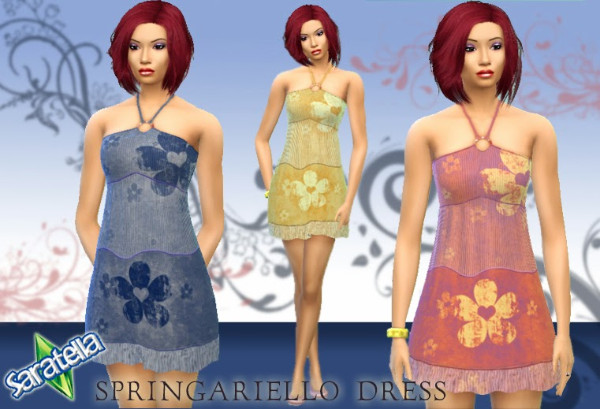  Saratella`s Place: Springariello dress