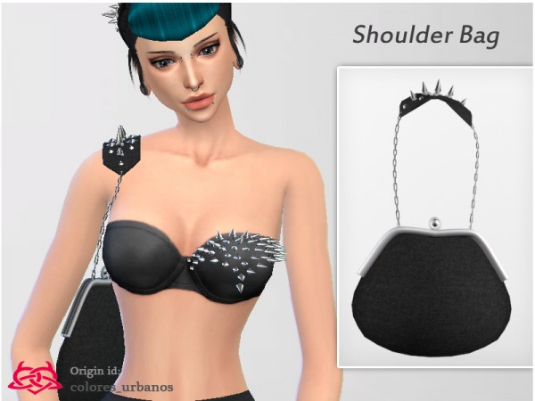  The Sims Resource: SET bag, bra, skirt by Colores Urbanos