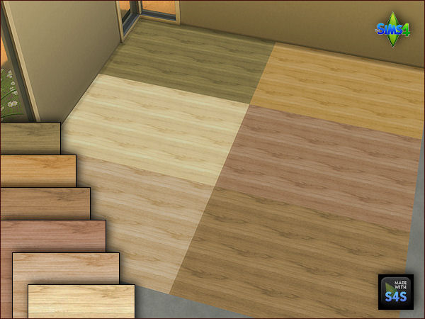  Arte Della Vita: 4 wooden floors in 6 colors