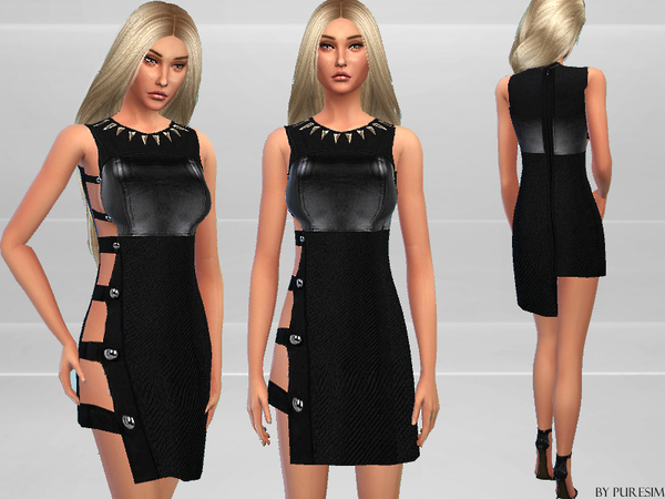  The Sims Resource: Strappy Dress by PureSim