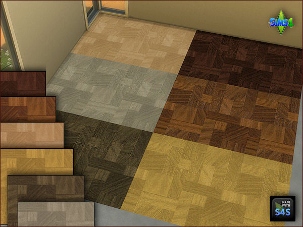  Arte Della Vita: 4 wooden floors in 6 colors