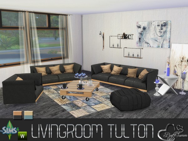  The Sims Resource: Livingroom Tulton