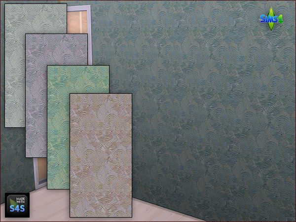  Arte Della Vita: 4 simple wall sets in 4 colors
