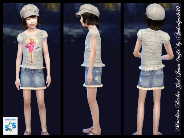  Amberlyn Designs Sims: Barbie Girl Set