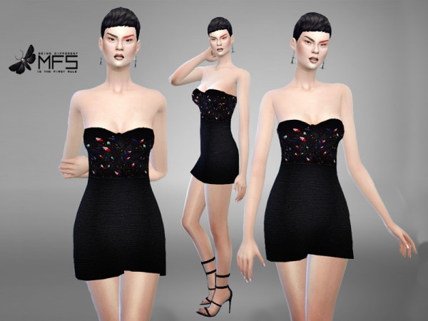  MissFortune Sims: Clarisse Dress