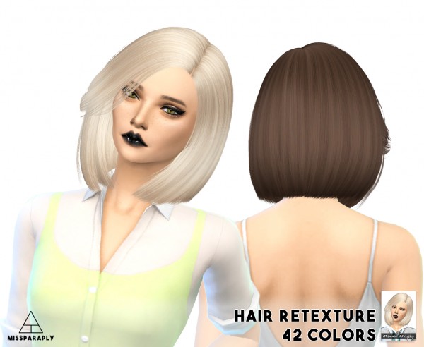  Miss Paraply: Hair retexture   Nightcrawler Moonlight   42 colors