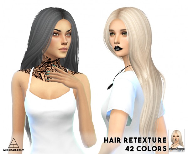  Miss Paraply: Hair retexture   Nightcrawler G.U.Y   42 colors