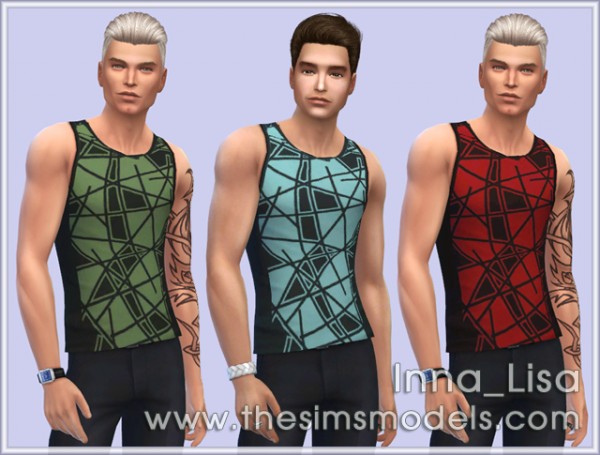  The Sims Models: Mens T shirt by Inna Lisa